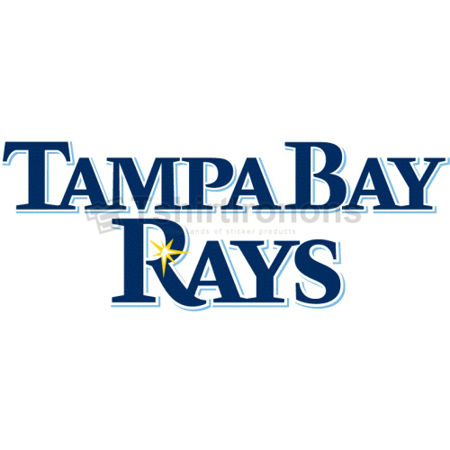 Tampa Bay Rays T-shirts Iron On Transfers N1956 - Click Image to Close